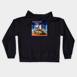 Han's rx7 Fast and furious Kids Hoodie